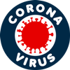 Corona Virus graphic icon