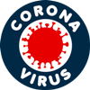 corona virus graphic icon