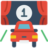 Car driving icon