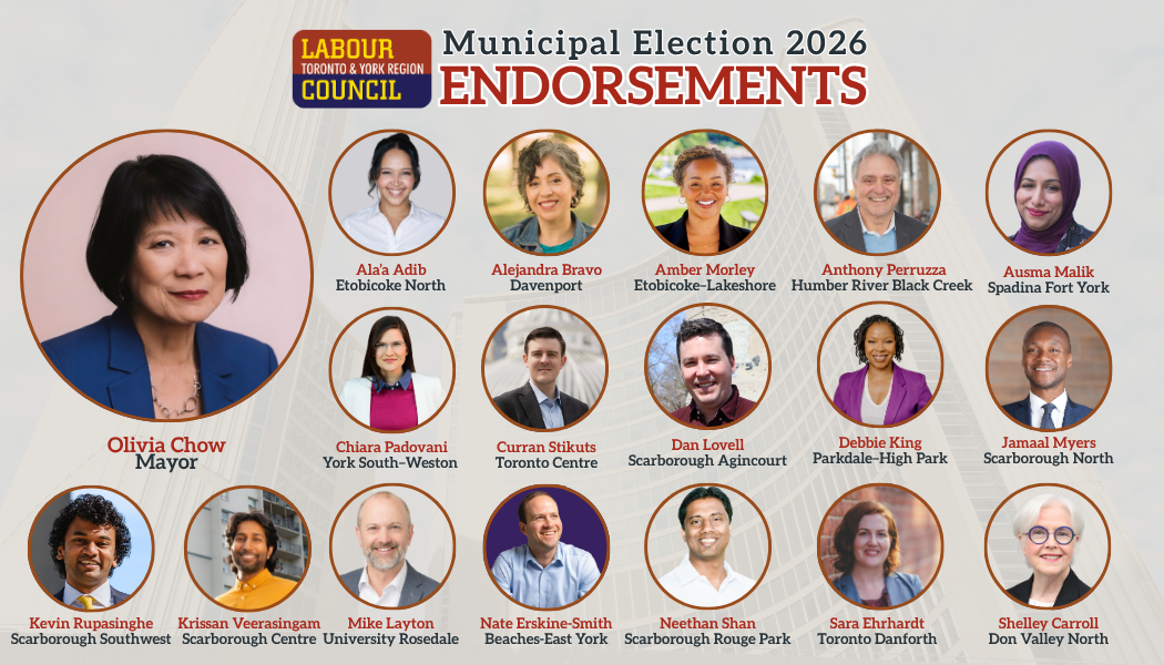 Mayor Councillor Endorsements